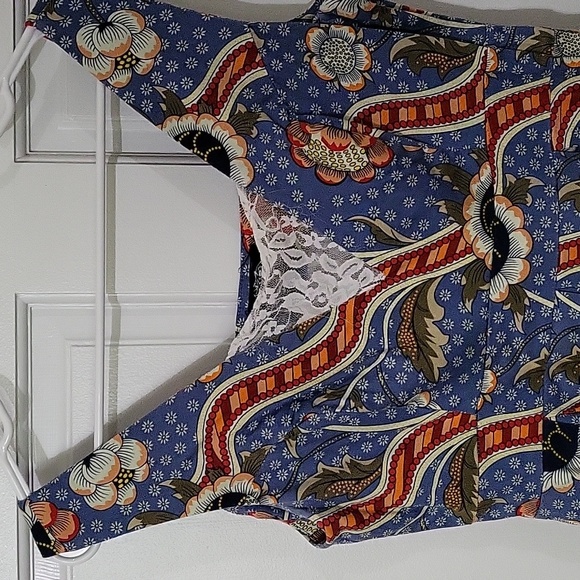 Hearts and Roses Fit and Flare Midi Dress - Picture 2 of 8